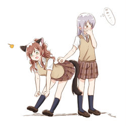 This is a pixiv picture whose title is ゆきリサまとめ(猫化ある.