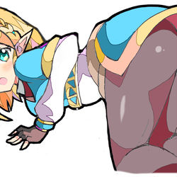 This is a pixiv picture whose title is ゼルダ姫さま.