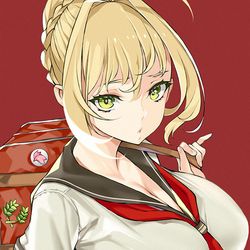 This is a pixiv picture whose title is ネロ🌹.