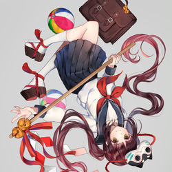 This is a pixiv picture whose title is 祓イ.