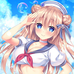 This is a pixiv picture whose title is きらきらsummer*.