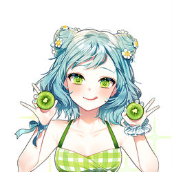 This is a pixiv picture whose title is 🥝ひなちゃん🥝.