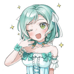 This is a pixiv picture whose title is 氷川日菜.