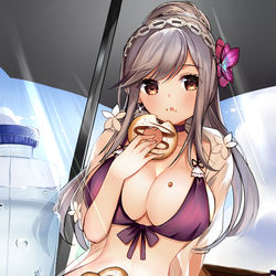 This is a pixiv picture whose title is ダンケルク水着.