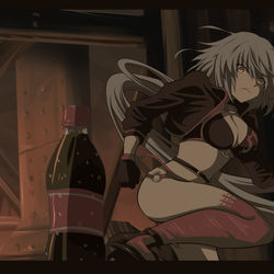 This is a pixiv picture whose title is ボトルキャップチャレンジ.