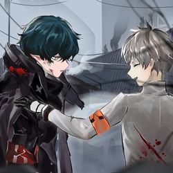 This is a pixiv picture whose title is アークナイツ.