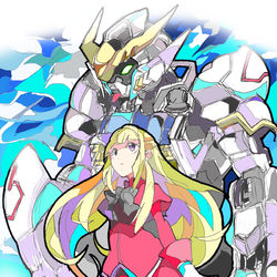 This is a pixiv picture whose title is 鉄血のオルフェンズ.