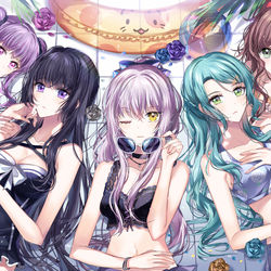 This is a pixiv picture whose title is 🏖️.