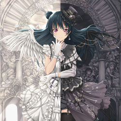 This is a pixiv picture whose title is 光と闇のDaydream.