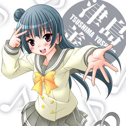 This is a pixiv picture whose title is 善子ちゃん.