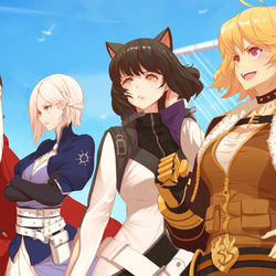 This is a pixiv picture whose title is RWBY7.