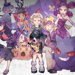This is a pixiv picture whose title is ようこそゴーストタイプファミリーへ.