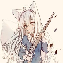 This is a pixiv picture whose title is もふ。.