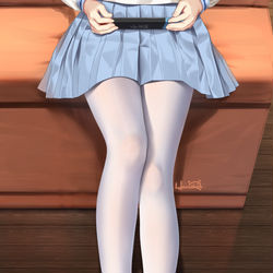 This is a pixiv picture whose title is ひみつの授業.