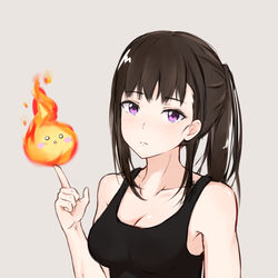 This is a pixiv picture whose title is maki.