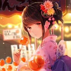 This is a pixiv picture whose title is 「ほら、あんたの分」.