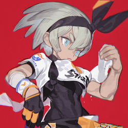 This is a pixiv picture whose title is 参上.