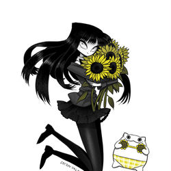 This is a pixiv picture whose title is ひまわりの日.
