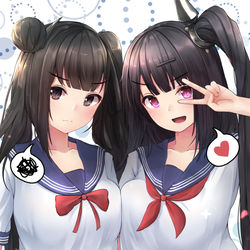 This is a pixiv picture whose title is V('▽').