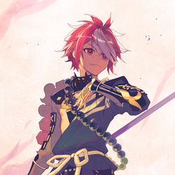 This is a pixiv picture whose title is 武将落書き.