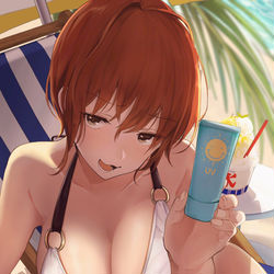 This is a pixiv picture whose title is 日焼け止め塗る権利をやろー！.