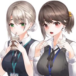This is a pixiv picture whose title is ♣.