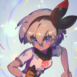 This is a pixiv picture whose title is ジムリーダーの　サイトウ　が　しょうぶをしかけてきた！.