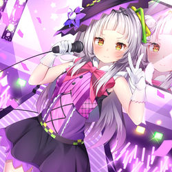 This is a pixiv picture whose title is アイドルシオンちゃん.