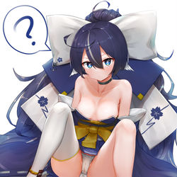 This is a pixiv picture whose title is 宵月.