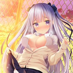 This is a pixiv picture whose title is 放課後の秘密…❤.