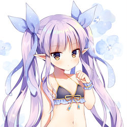 This is a pixiv picture whose title is 水着キョウカちゃん.