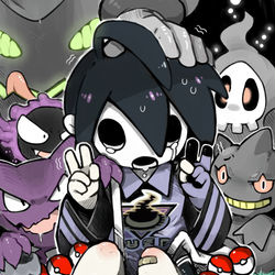 This is a pixiv picture whose title is onio.