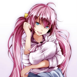 This is a pixiv picture whose title is ルカ姉.