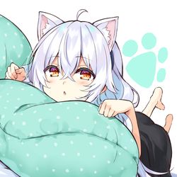 This is a pixiv picture whose title is 猫耳ラプアさん.