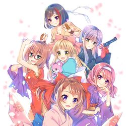This is a pixiv picture whose title is ガルパでサクラ大戦.