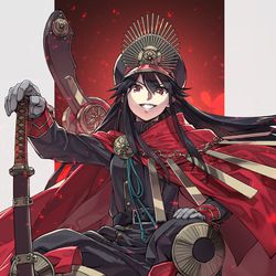 This is a pixiv picture whose title is アヴェンジャー 織田信長.