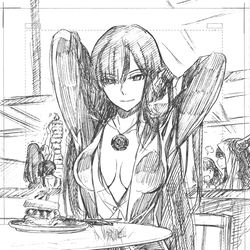 This is a pixiv picture whose title is 魔王信長.