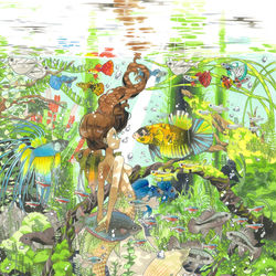 This is a pixiv picture whose title is カラフルな世界.