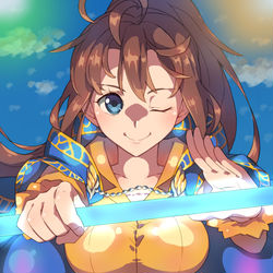 This is a pixiv picture whose title is 吾妻凛.