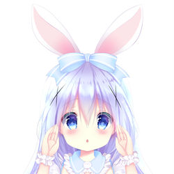 This is a pixiv picture whose title is ぴょんぴょん🐰.
