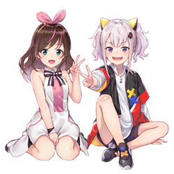 This is a pixiv picture whose title is AI&Luna.