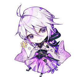 This is a pixiv picture whose title is 花擬人化SD.