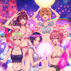 This is a pixiv picture whose title is ナイトプールLiPPS.