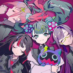 This is a pixiv picture whose title is 東京クロノス.