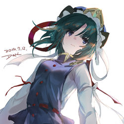 This is a pixiv picture whose title is 一時間で四季映姫描いてみた【動画あり】.