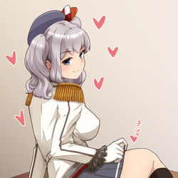 This is a pixiv picture whose title is 鹿島ァ！！！（ｶﾁｬｶﾁｬ）.