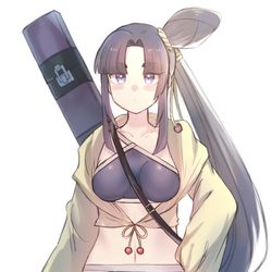 This is a pixiv picture whose title is 牛若丸.