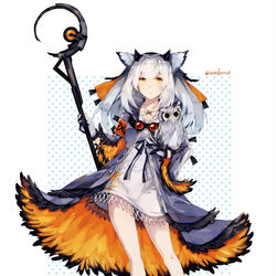 This is a pixiv picture whose title is Ptilopsis.
