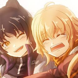 This is a pixiv picture whose title is RWBY ブレイク髪切り2.