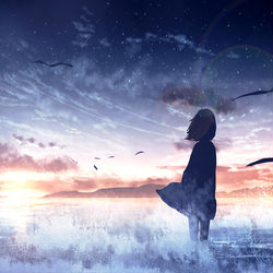 This is a pixiv picture whose title is 从不依靠，从不寻找。.